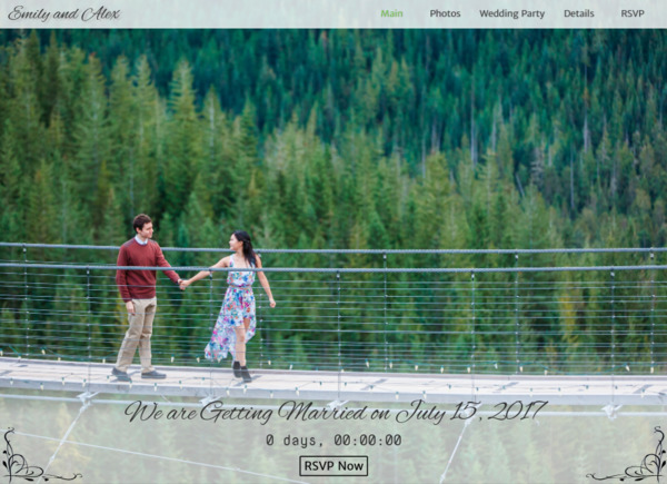 Thumbnail for Wedding Website